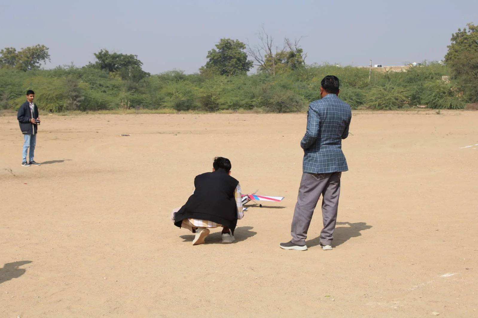 Students taking part in outdoor activities at Taabar Mela